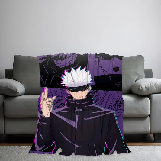 Cozy Up with the Comfort Warm Soft Plush Anime Blanket