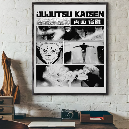 Jujutsu Kaisen Poster β Waterproof Anime Wall Art for Aesthetic Decor