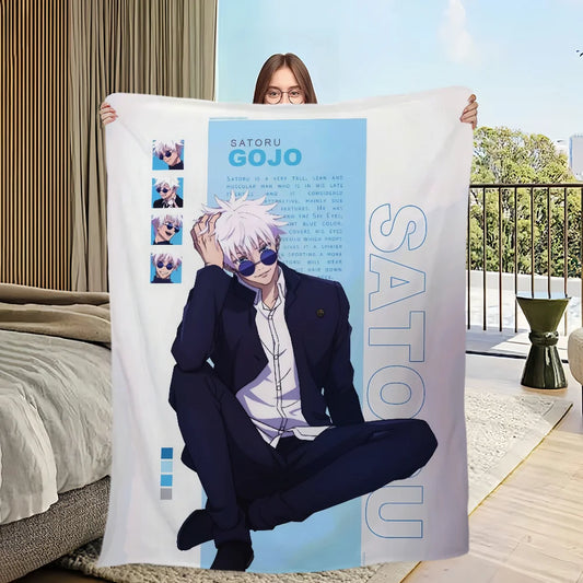 Cozy Up with the Comfort Warm Soft Plush Anime Blanket