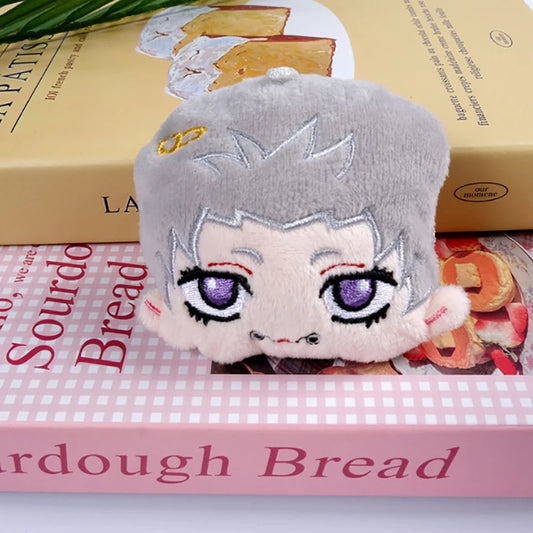 Cartoon Anime Jujutsu Kaisen Plush Doll Keychain β Collectible Backpack Pendant