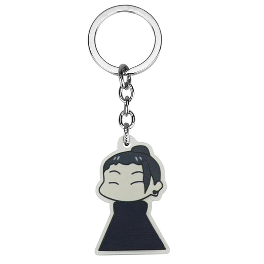 Satoru Gojo & Suguru Geto Cosplay Keychain β Unisex Anime Pendant
